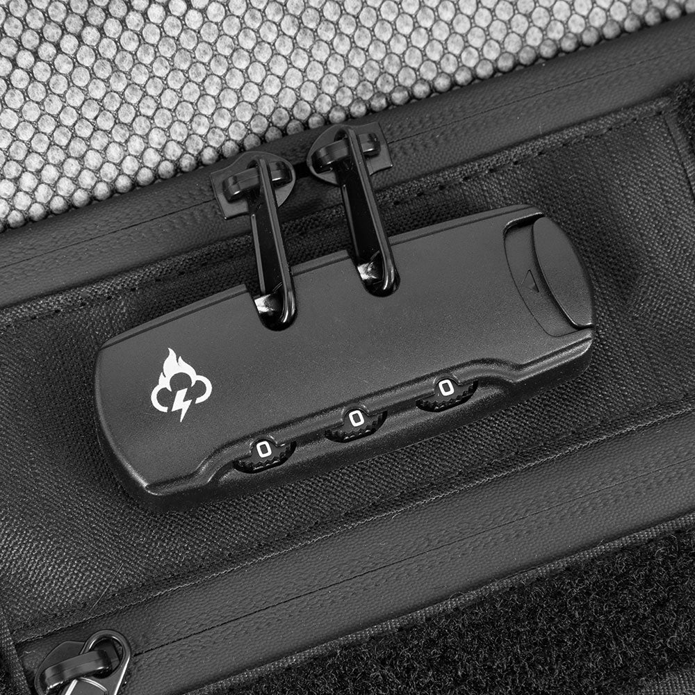 North Carolina Dispensary Smell Proof Travel Wallet - Fashionable, Discreet + Hidden Lock (FireBar Labs x PBAL)