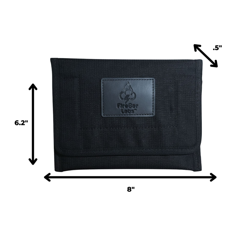 North Carolina Dispensary Smell Proof Travel Wallet - Fashionable, Discreet + Hidden Lock (FireBar Labs x PBAL)