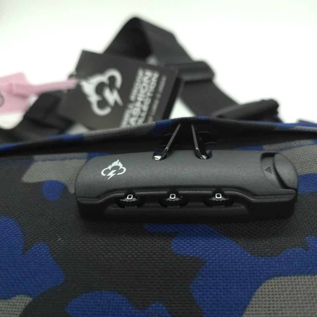 North Carolina Dispensary Smell Proof Fanny Pack / Shoulder Bag - Fashionable, Discreet + Hidden Lock (FireBar Labs x PBAL)