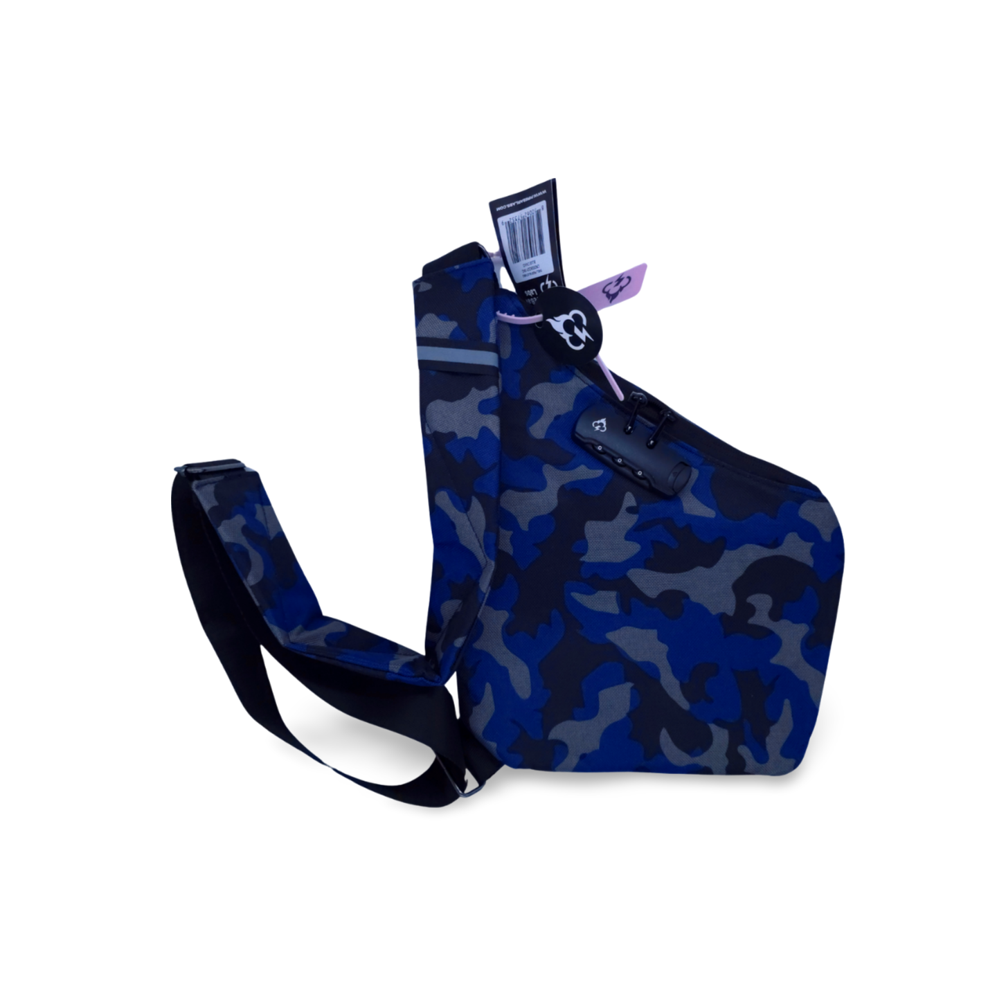 North Carolina Dispensary Smell Proof Crossbody Bag - Fashionable, Discreet + Hidden Lock (FireBar Labs x PBAL)