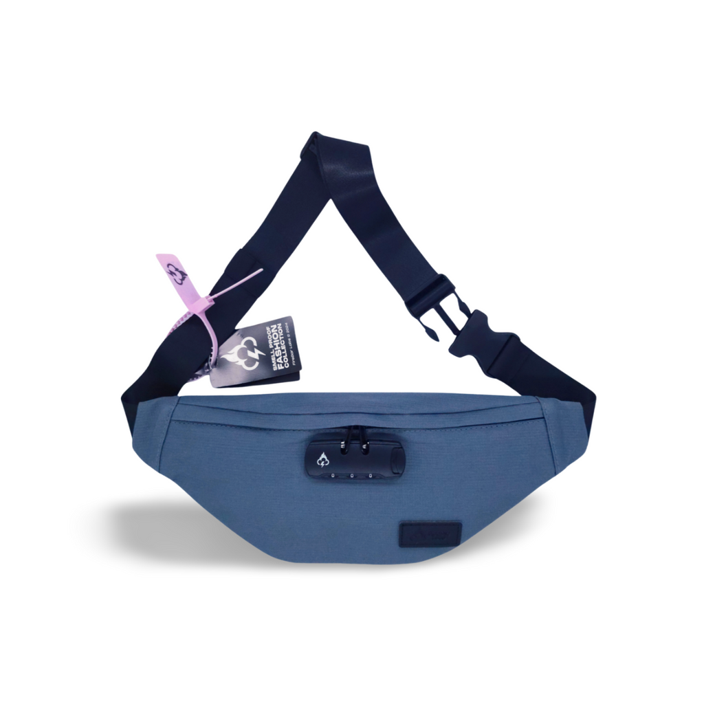 North Carolina Dispensary Smell Proof Fanny Pack / Shoulder Bag - Fashionable, Discreet + Hidden Lock (FireBar Labs x PBAL)