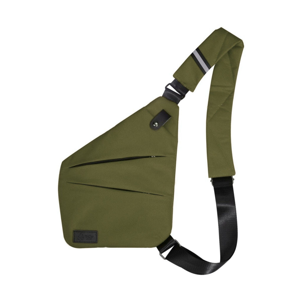 North Carolina Dispensary Smell Proof Crossbody Bag - Fashionable, Discreet + Hidden Lock (FireBar Labs x PBAL)