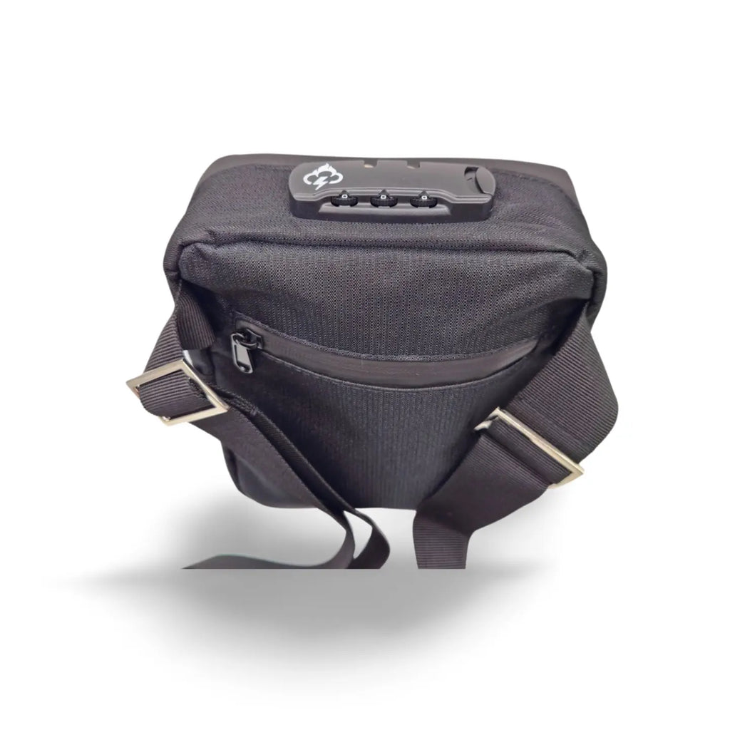 North Carolina Dispensary Smell Proof Messenger Bag - Fashionable, Discreet + Hidden Lock (FireBar Labs x PBAL)