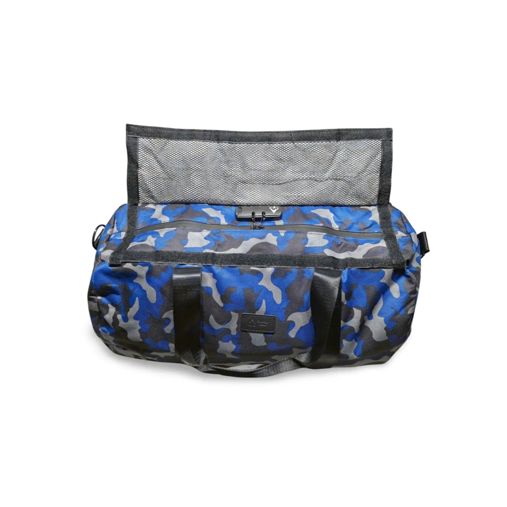 North Carolina Dispensary Smell Proof Max Duffle Bag - Fashionable, Discreet + Hidden Lock (FireBar Labs x PBAL)