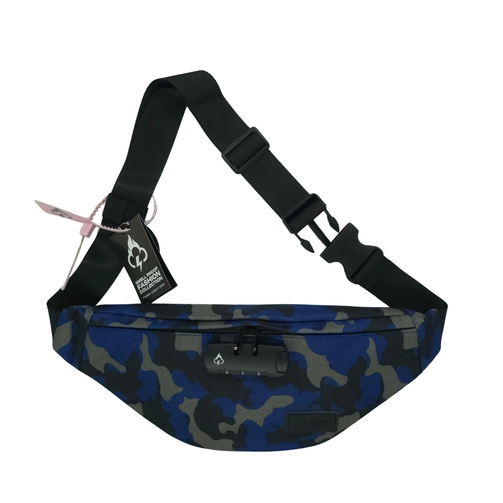 North Carolina Dispensary Smell Proof Fanny Pack / Shoulder Bag - Fashionable, Discreet + Hidden Lock (FireBar Labs x PBAL)