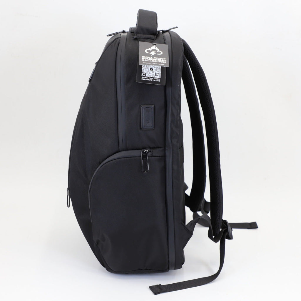 North Carolina Dispensary Executive Tech Elite Backpack w/USB-C Fast Charge Port + Hidden Lock (FireBar Labs x PBAL)