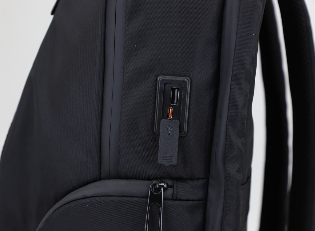 North Carolina Dispensary Executive Tech Elite Backpack w/USB-C Fast Charge Port + Hidden Lock (FireBar Labs x PBAL)