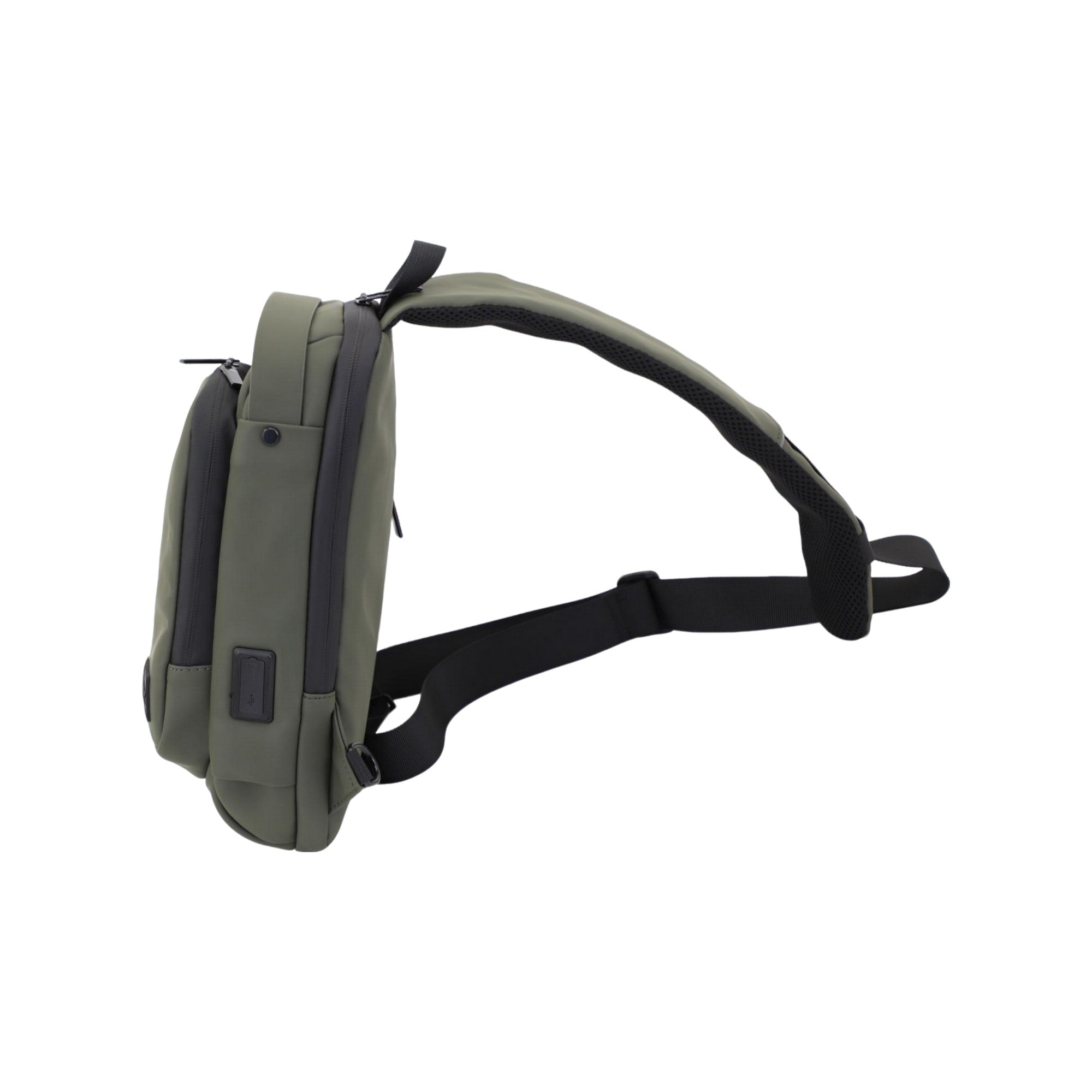North Carolina Dispensary Executive Tech Smell Proof Crossbody w/USB-C Fast Charge Port + Hidden Lock (FireBar Labs x PBAL)