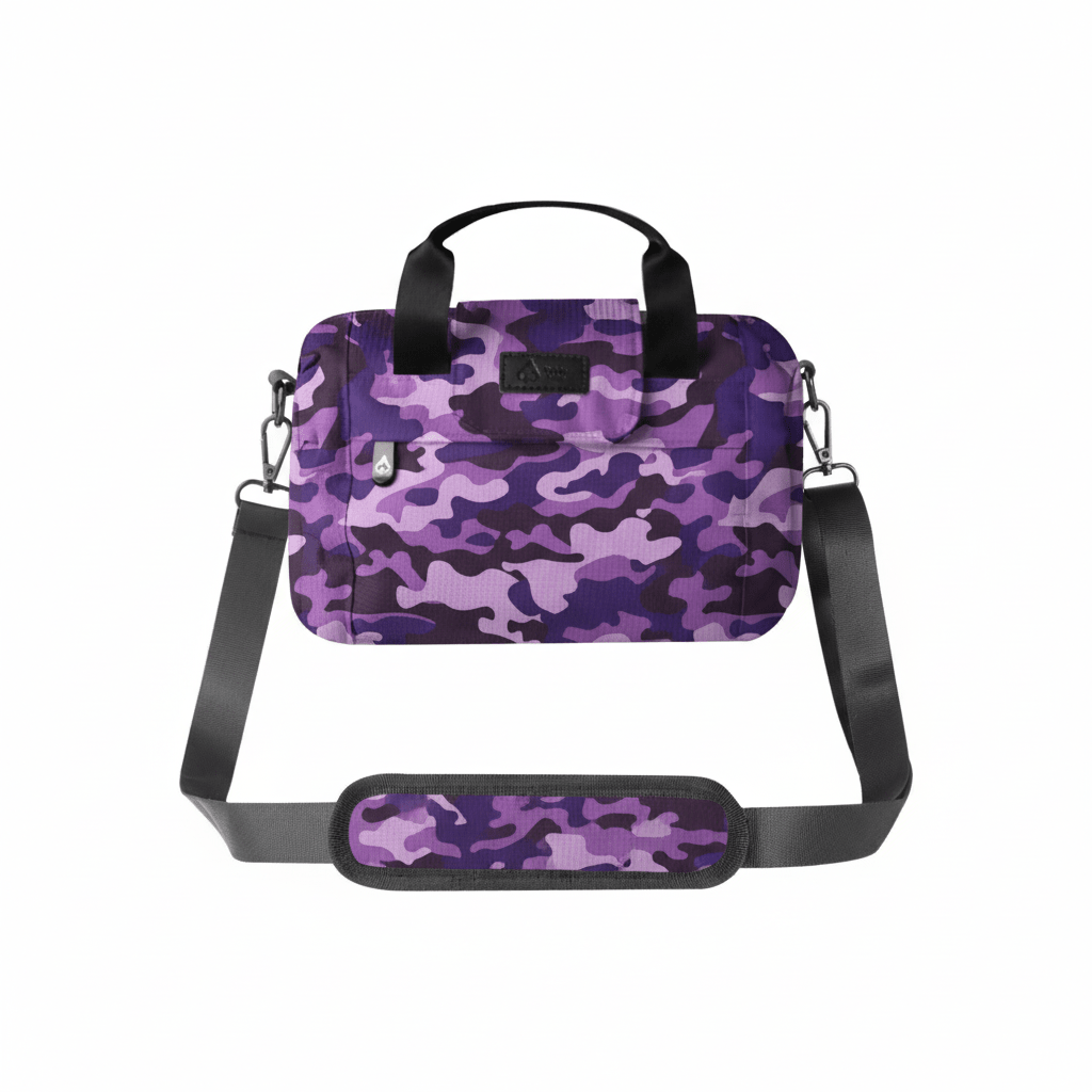 North Carolina Dispensary Smell Proof Mini Duffle Bag - Fashionable, Discreet + Hidden Lock (FireBar Labs x PBAL)