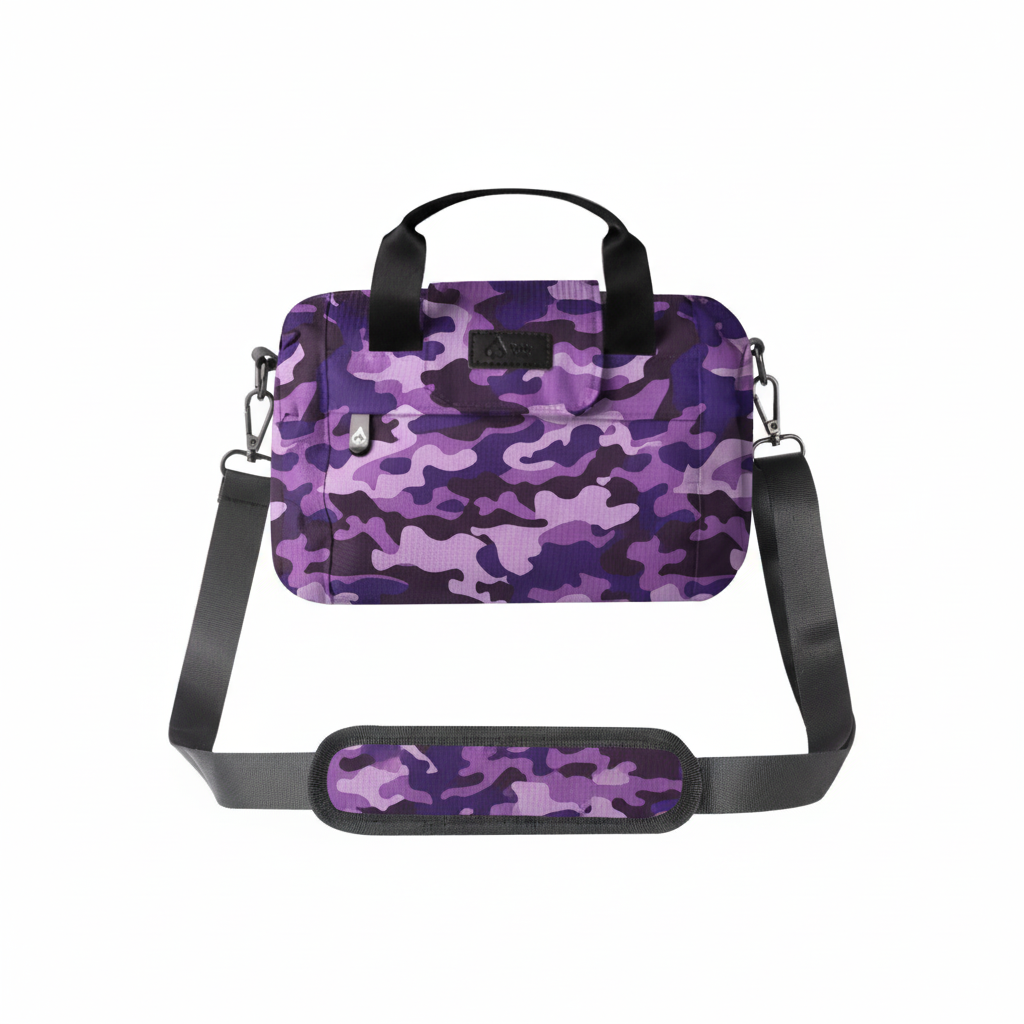 North Carolina Dispensary Smell Proof Mini Duffle Bag - Fashionable, Discreet + Hidden Lock (FireBar Labs x PBAL)