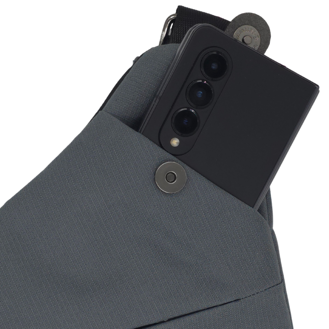 North Carolina Dispensary Smell Proof Crossbody Bag - Fashionable, Discreet + Hidden Lock (FireBar Labs x PBAL)