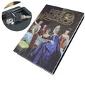 North Carolina Dispensary Hidden Book Safe with Key Lock — Metal Interior Stash Box for Cash, Jewelry & Passports — Realistic Classic Book Design