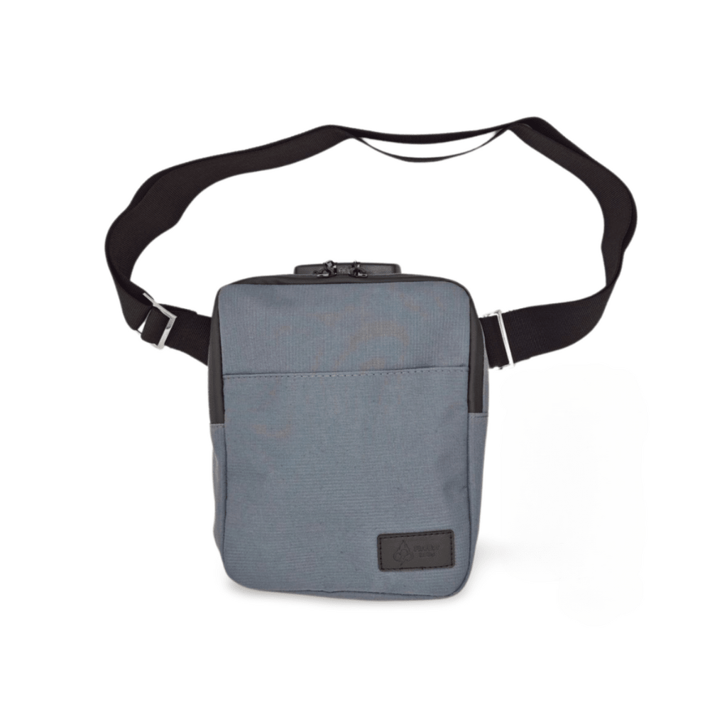 North Carolina Dispensary Smell Proof Messenger Bag - Fashionable, Discreet + Hidden Lock (FireBar Labs x PBAL)