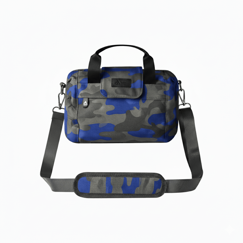 North Carolina Dispensary Smell Proof Mini Duffle Bag - Fashionable, Discreet + Hidden Lock (FireBar Labs x PBAL)