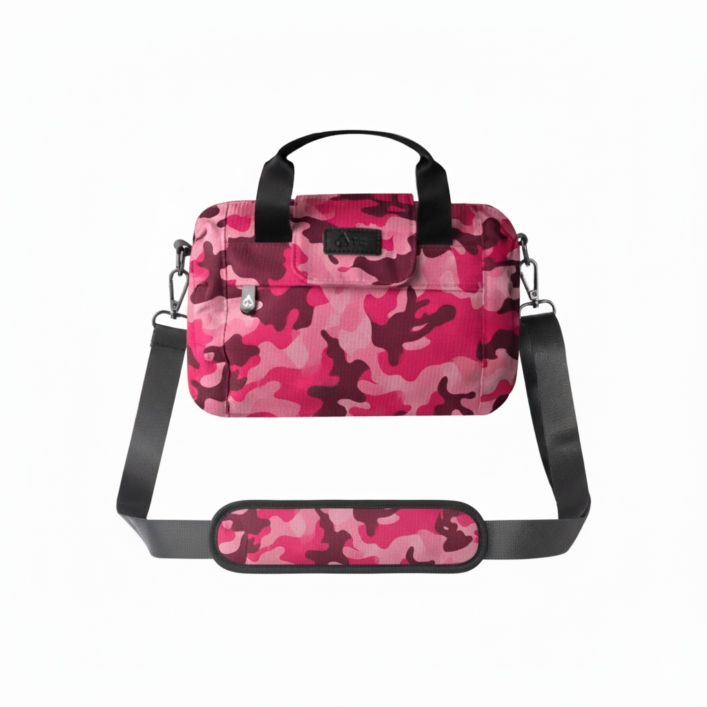 North Carolina Dispensary Smell Proof Mini Duffle Bag - Fashionable, Discreet + Hidden Lock (FireBar Labs x PBAL)
