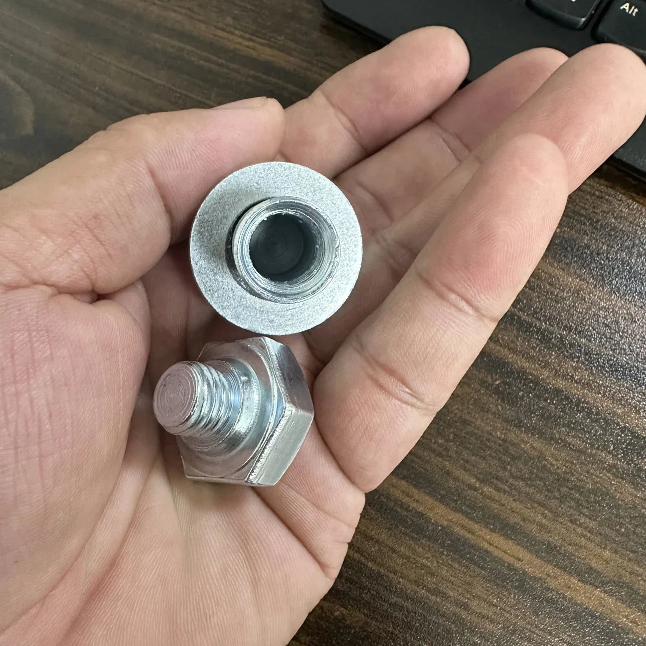 North Carolina Dispensary Hidden Screw Bolt Stash Safe — Metal Diversion Container for Cash, Pills & Small Valuables