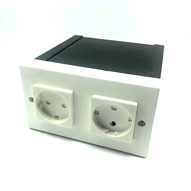 North Carolina Dispensary Hidden Wall Safe Double Plug European Socket Diversion Stash Box with Key