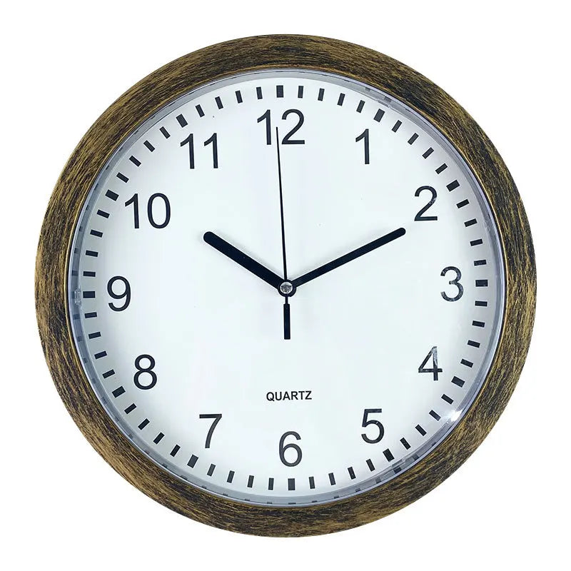North Carolina Dispensary Hidden Stash Wall Clock Safe — Silent Decorative Clock with Concealed Compartment for Cash, Jewelry & Keys