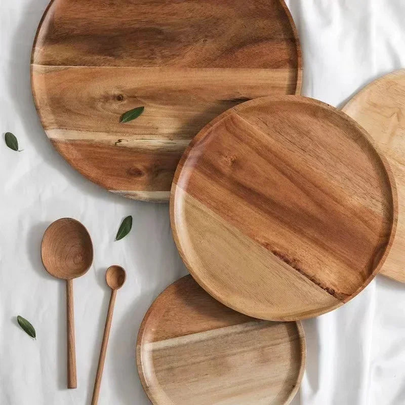 North Carolina Dispensary Acacia Wood Rolling Tray