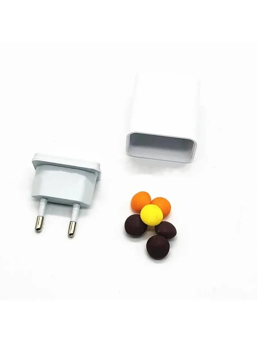 North Carolina Dispensary Hidden USB Charger Diversion Safe – Fake Wall Charger Stash Container for Home