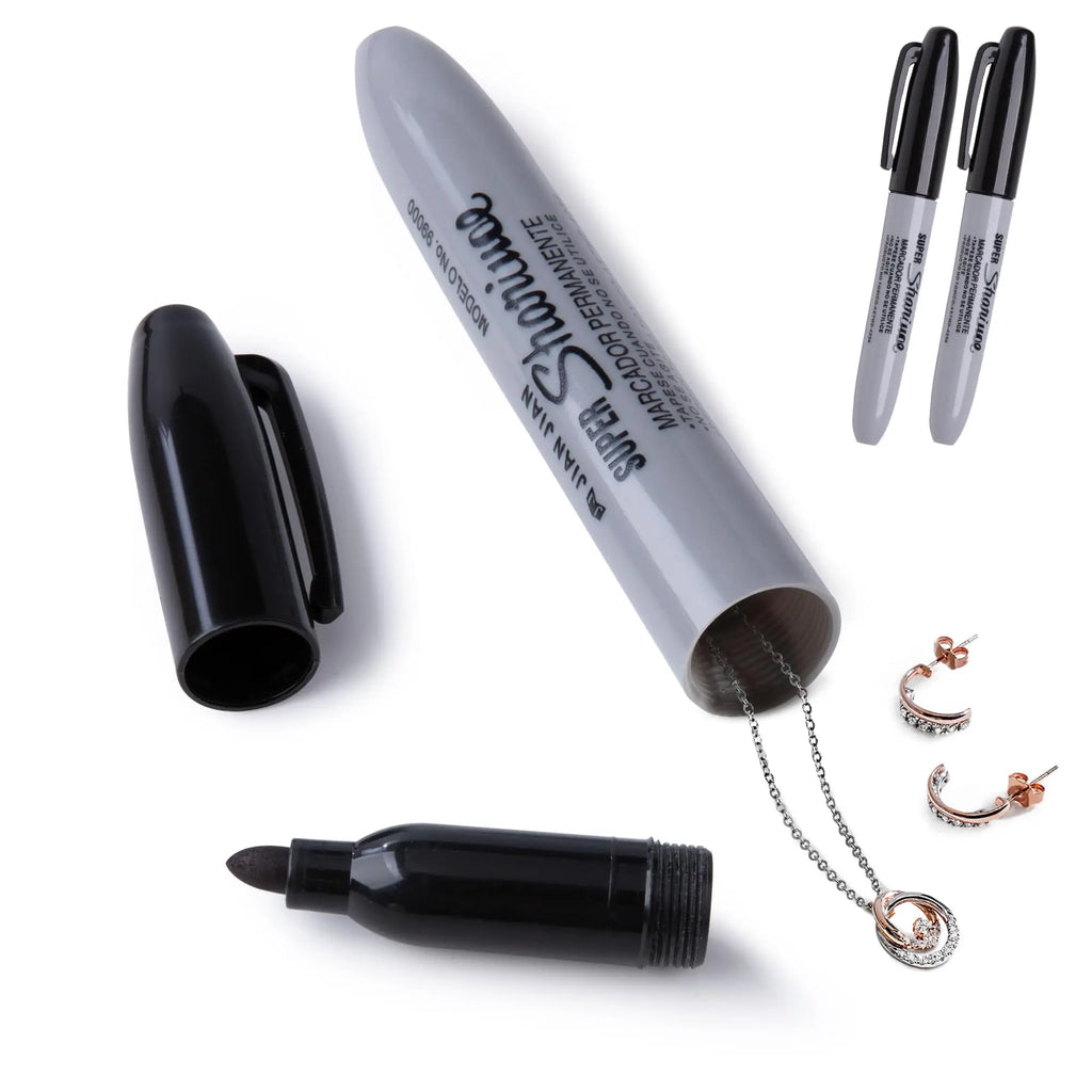North Carolina Dispensary Hidden Diversion Marker Pen - Discreet Secret Stash for Cash, Jewelry & Small Valuables | Gift for Home & Dorm