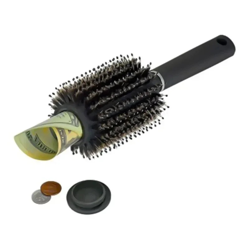 North Carolina Dispensary Hidden Compartment Hair Brush Comb Discreet Stash Safe for Travel and Home