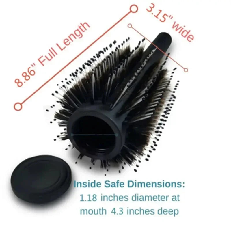 North Carolina Dispensary Hidden Compartment Hair Brush Comb Discreet Stash Safe for Travel and Home