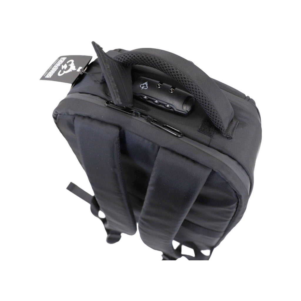 North Carolina Dispensary Executive Tech Elite Backpack w/USB-C Fast Charge Port + Hidden Lock (FireBar Labs x PBAL)