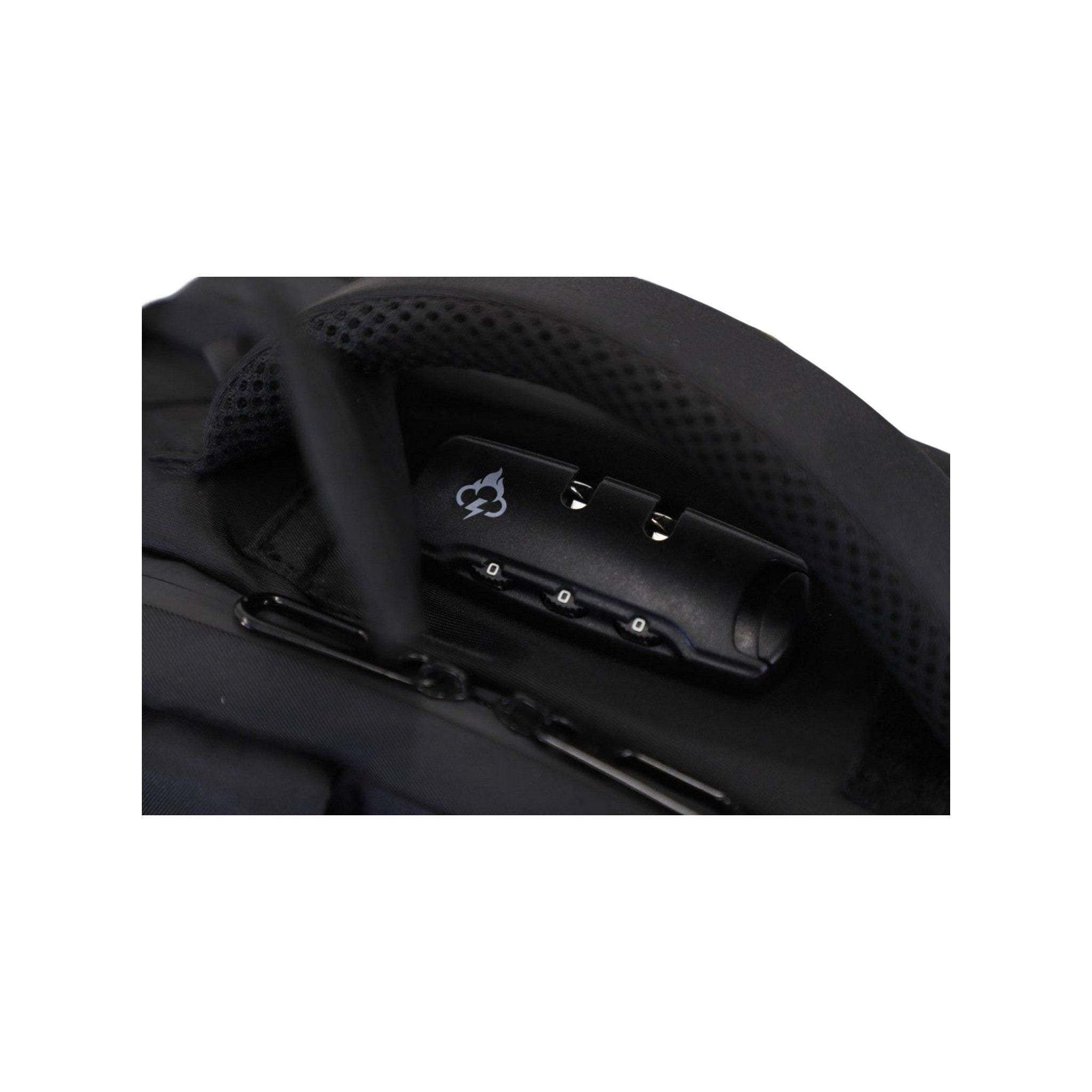 North Carolina Dispensary Executive Tech Elite Backpack w/USB-C Fast Charge Port + Hidden Lock (FireBar Labs x PBAL)