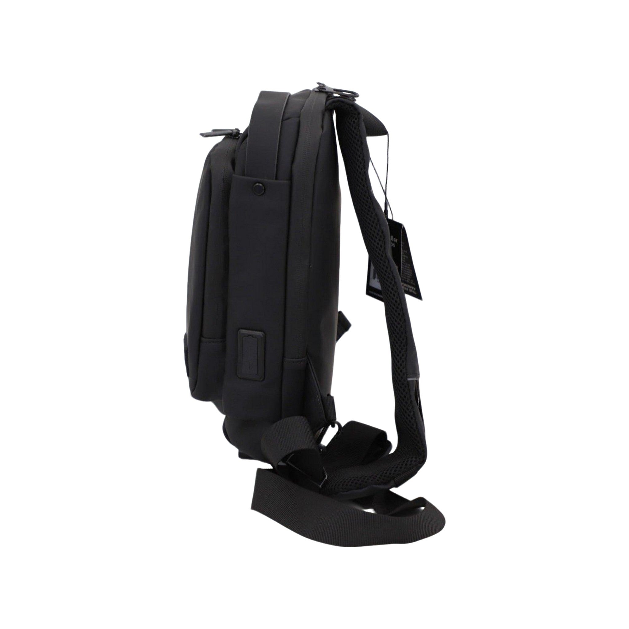 North Carolina Dispensary Executive Tech Smell Proof Crossbody w/USB-C Fast Charge Port + Hidden Lock (FireBar Labs x PBAL)