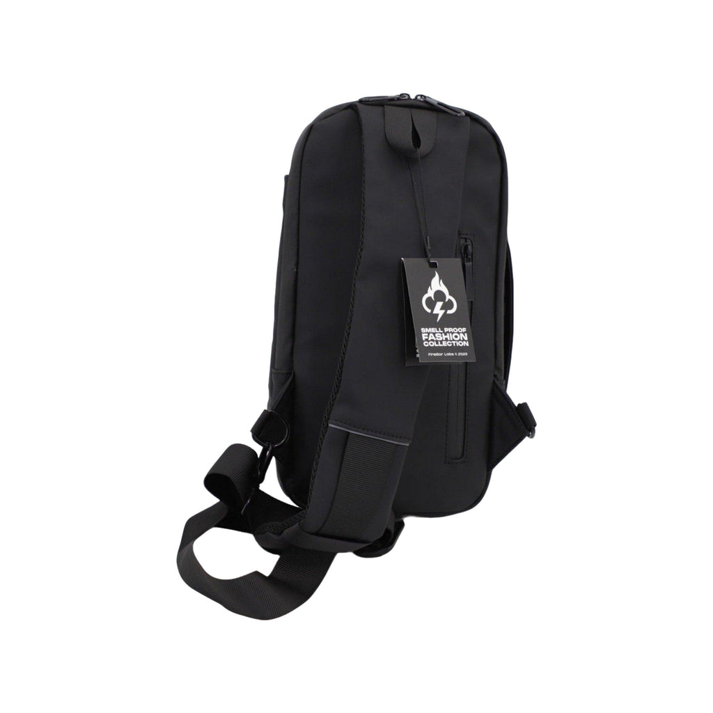 North Carolina Dispensary Executive Tech Smell Proof Crossbody w/USB-C Fast Charge Port + Hidden Lock (FireBar Labs x PBAL)