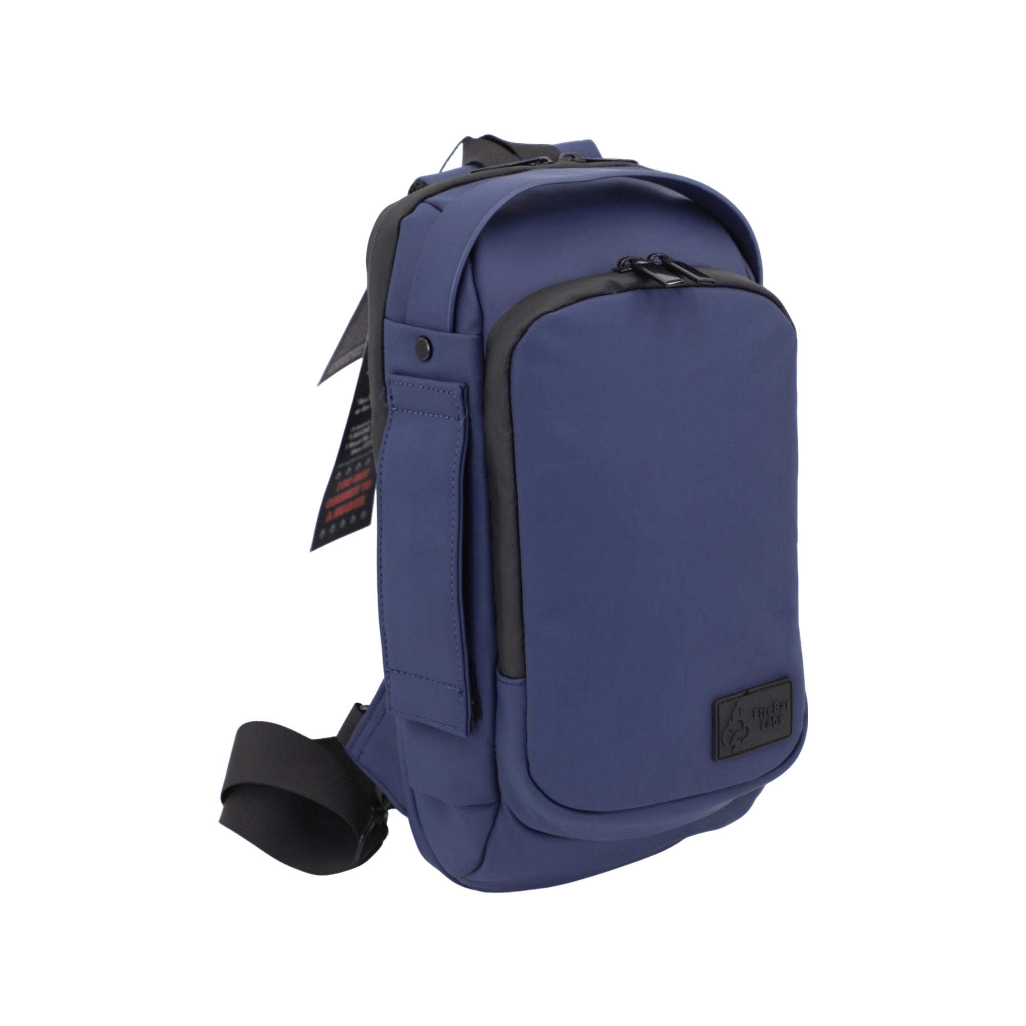 North Carolina Dispensary Executive Tech Smell Proof Crossbody w/USB-C Fast Charge Port + Hidden Lock (FireBar Labs x PBAL)