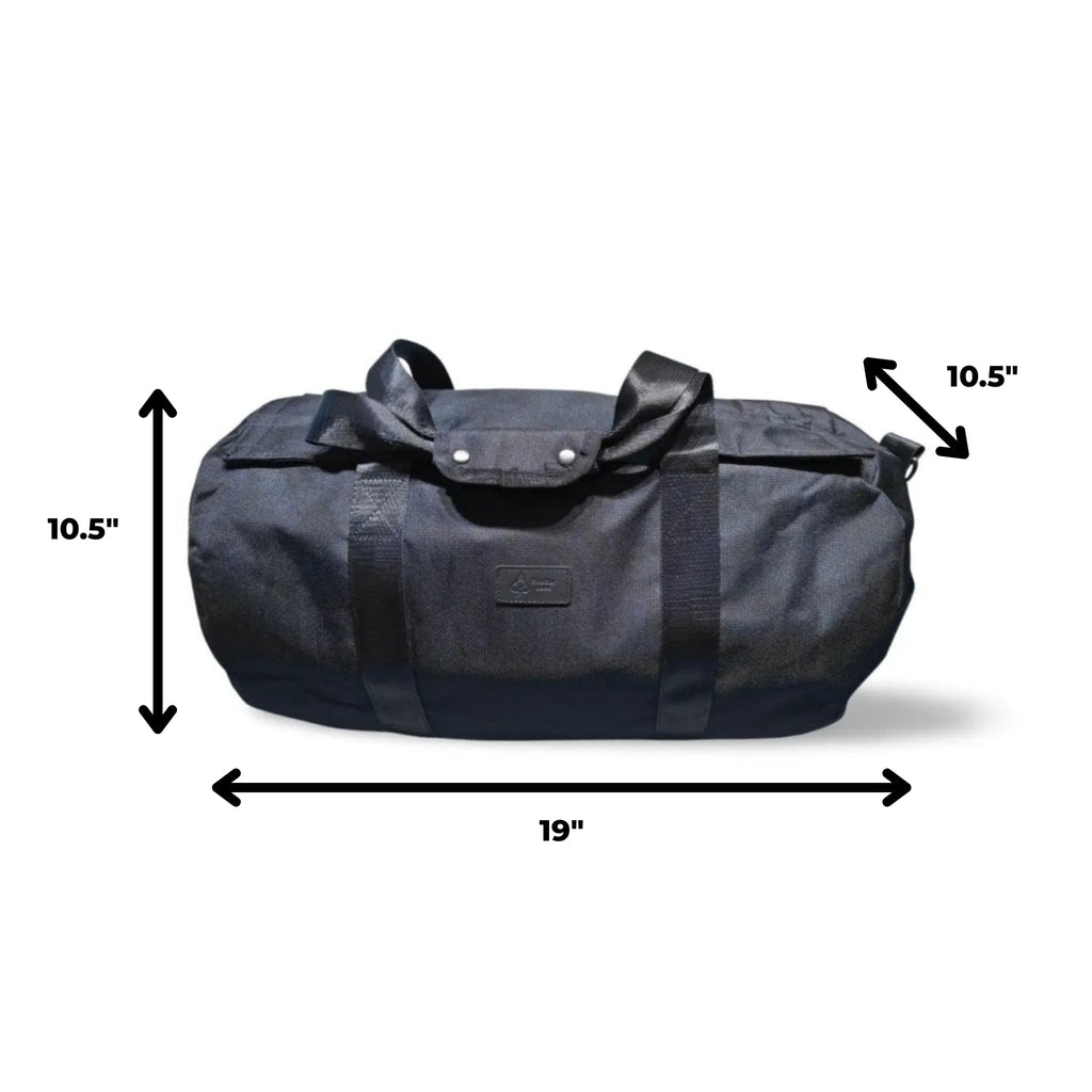 North Carolina Dispensary Smell Proof Max Duffle Bag - Fashionable, Discreet + Hidden Lock (FireBar Labs x PBAL)
