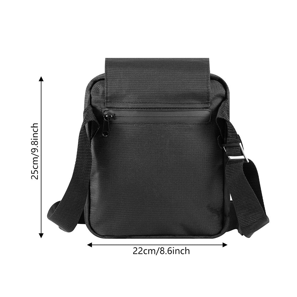 North Carolina Dispensary Smell Proof Messenger Bag - Fashionable, Discreet + Hidden Lock (FireBar Labs x PBAL)