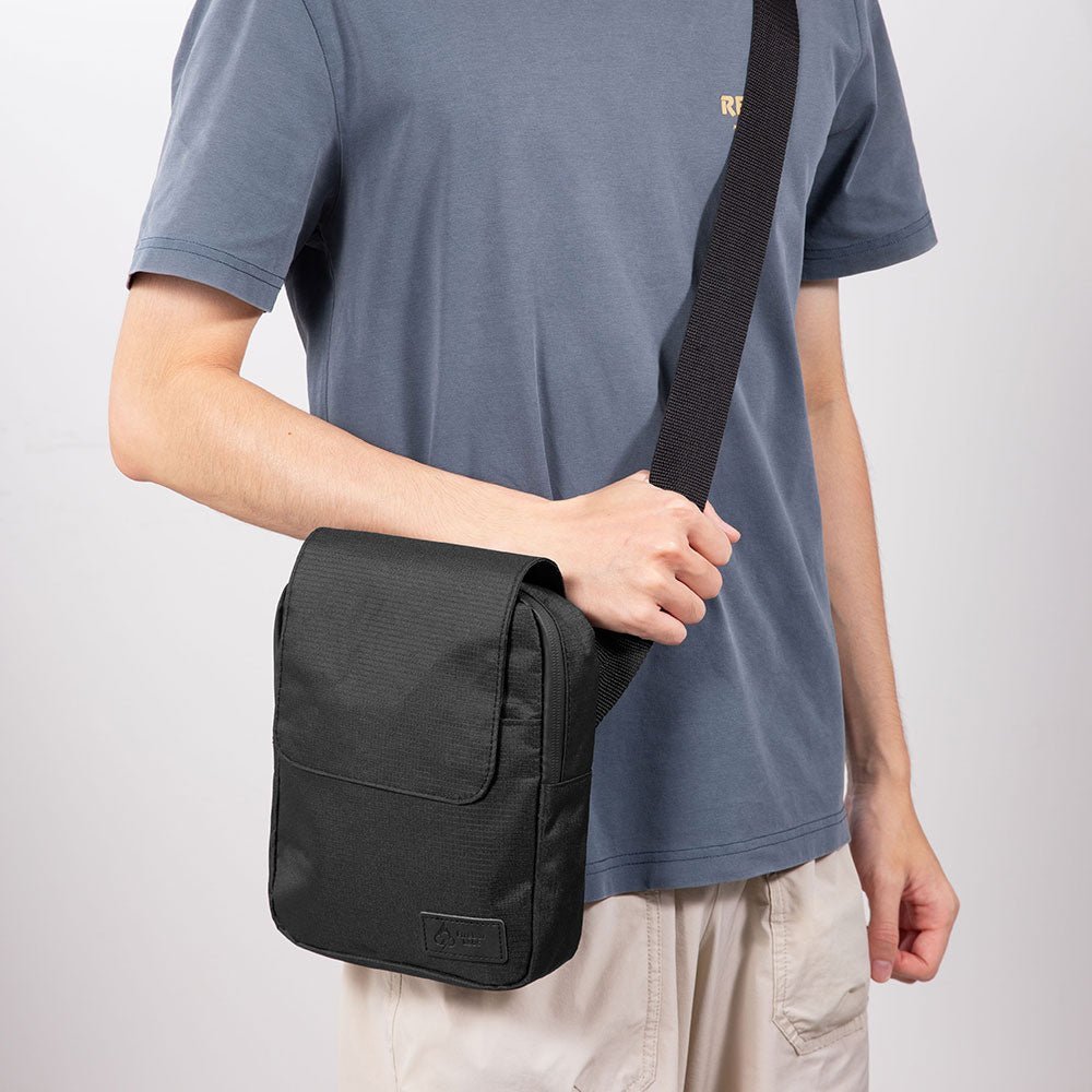 North Carolina Dispensary Smell Proof Messenger Bag - Fashionable, Discreet + Hidden Lock (FireBar Labs x PBAL)