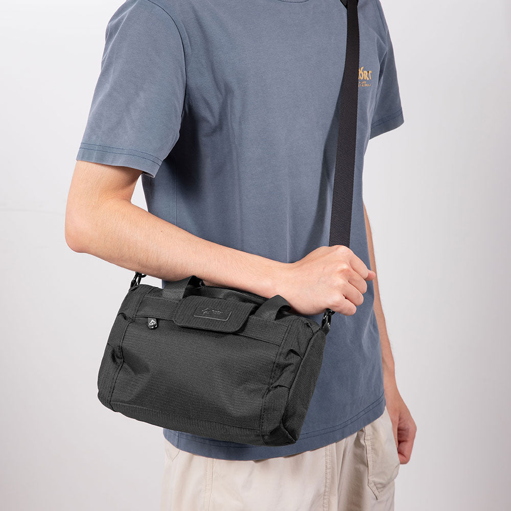 North Carolina Dispensary Smell Proof Mini Duffle Bag - Fashionable, Discreet + Hidden Lock (FireBar Labs x PBAL)
