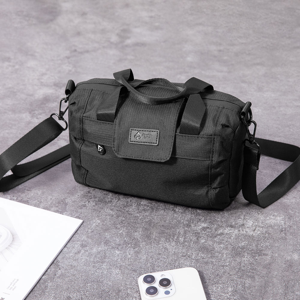North Carolina Dispensary Smell Proof Mini Duffle Bag - Fashionable, Discreet + Hidden Lock (FireBar Labs x PBAL)
