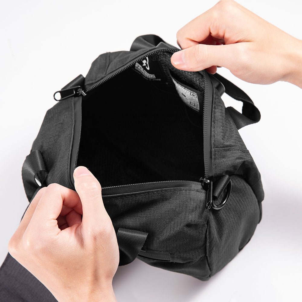 North Carolina Dispensary Smell Proof Mini Duffle Bag - Fashionable, Discreet + Hidden Lock (FireBar Labs x PBAL)