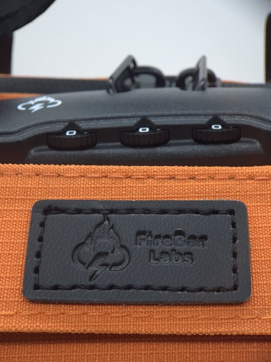 North Carolina Dispensary Smell Proof Mini Duffle Bag - Fashionable, Discreet + Hidden Lock (FireBar Labs x PBAL)