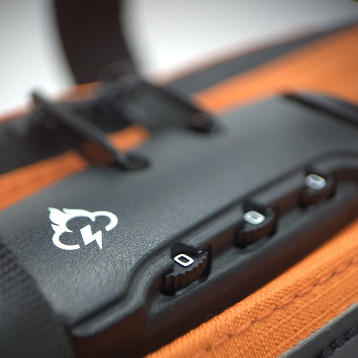 North Carolina Dispensary Smell Proof Mini Duffle Bag - Fashionable, Discreet + Hidden Lock (FireBar Labs x PBAL)