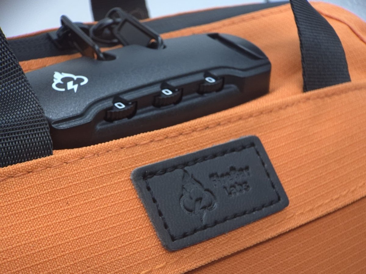 North Carolina Dispensary Smell Proof Mini Duffle Bag - Fashionable, Discreet + Hidden Lock (FireBar Labs x PBAL)