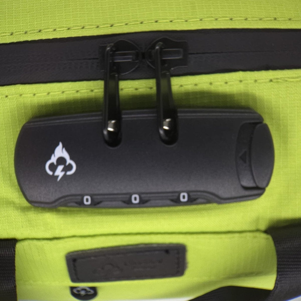 North Carolina Dispensary Smell Proof Mini Duffle Bag - Fashionable, Discreet + Hidden Lock (FireBar Labs x PBAL)