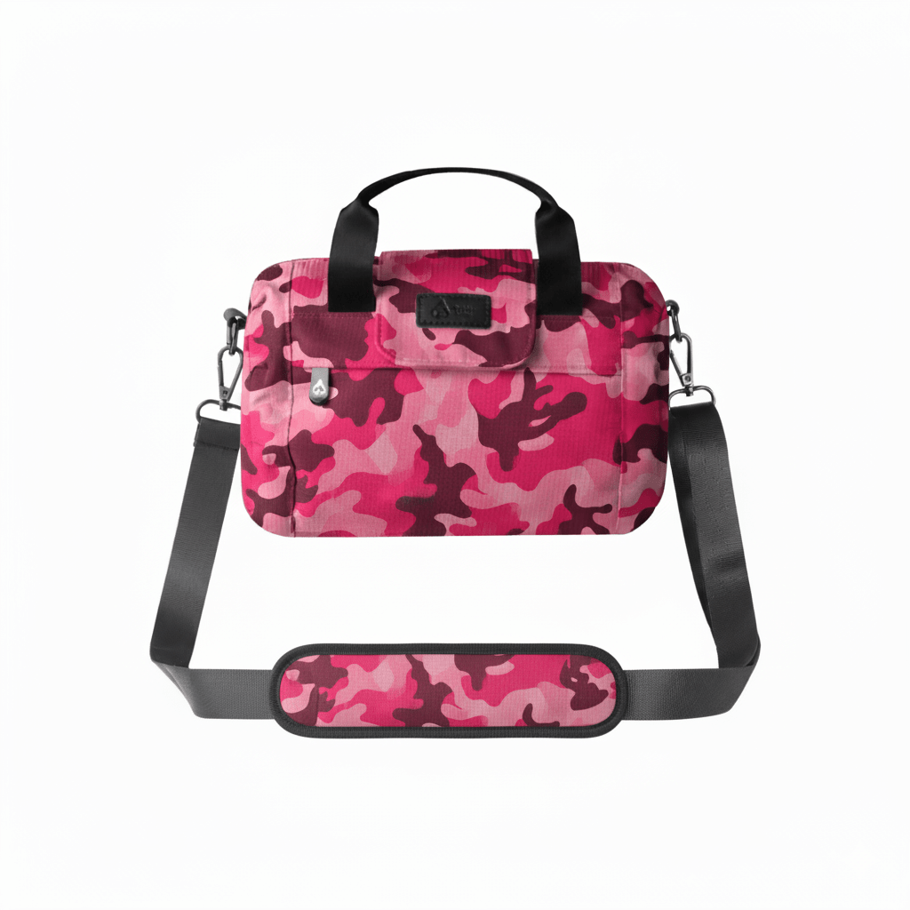 North Carolina Dispensary Smell Proof Mini Duffle Bag - Fashionable, Discreet + Hidden Lock (FireBar Labs x PBAL)