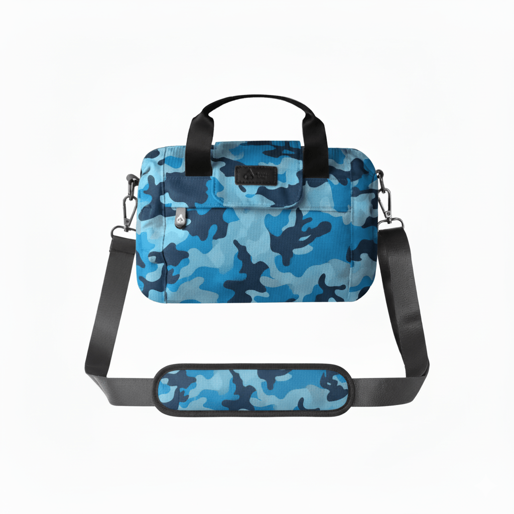 North Carolina Dispensary Smell Proof Mini Duffle Bag - Fashionable, Discreet + Hidden Lock (FireBar Labs x PBAL)