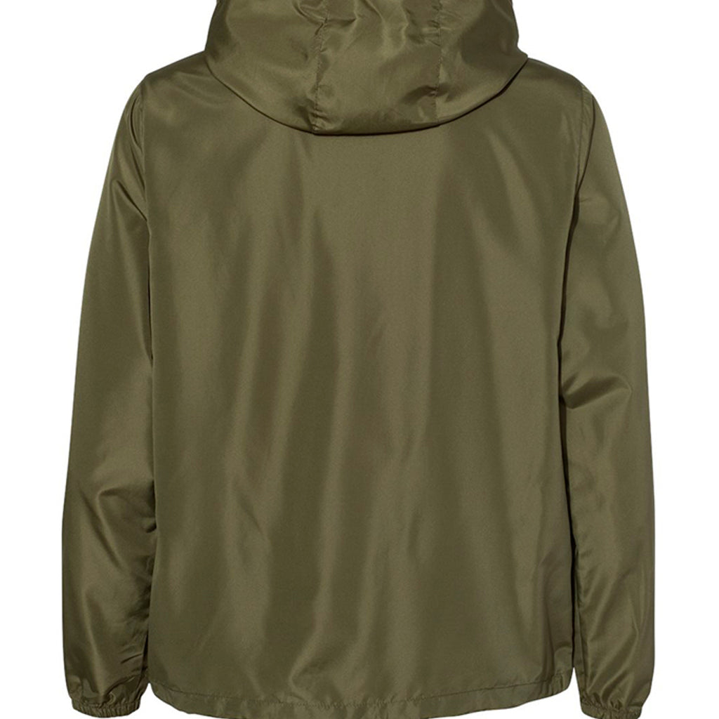 Army/ Black Zipper - EXP54LWP - BACK